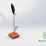 Leaf-Candlestick-3D-Model