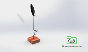 Leaf-Candlestick-3D-Model