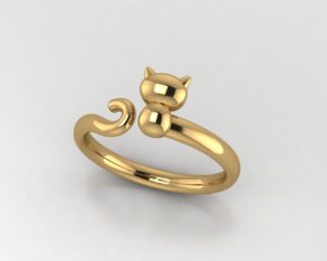 Cat Ring 3D Model