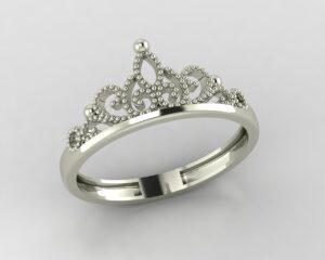 Crown ring 3D model