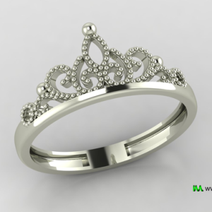 Crown Ring 3D Model