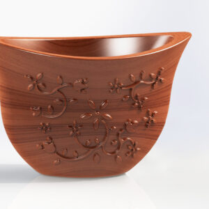 beggar’s bowl Kashkul 3D Model