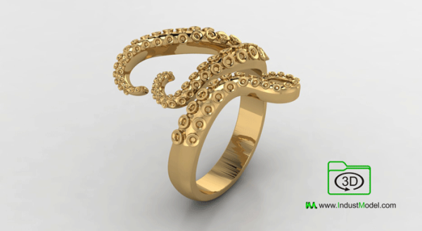 Octopus-Ring-3D-Model-Image-1