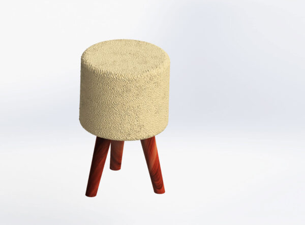 Puff Chair 3D Model Image Main