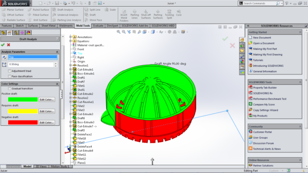 Juicer Draft Analysis 1 3D Model