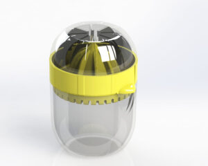 Mini Lime Juicer 3D Model Image 2