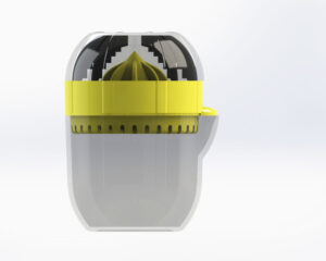 Mini Lime Juicer 3D Model Image 3
