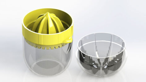 Mini Lime Juicer 3D Model Image Main