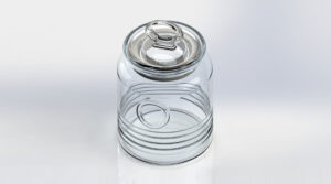 Candy Jar 3D Model image 2