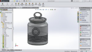 Candy Jar 3D Model image 3