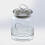 Candy Jar 3D Model main image