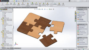 Puzzle Coasters 3D Model image 3