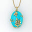 Turquoise Garden Necklace 3D Model Main Image