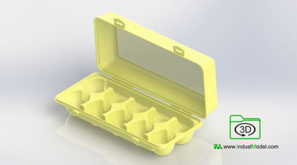 Egg Holder 3D Model Image 2