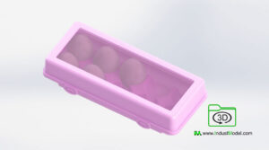 Egg Holder 3D Model Image 3