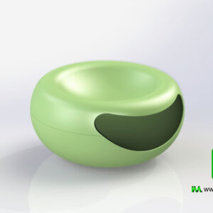 Seed Eating Bowl 3D Model image 1