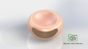 Seed Eating Bowl 3D Model image 3