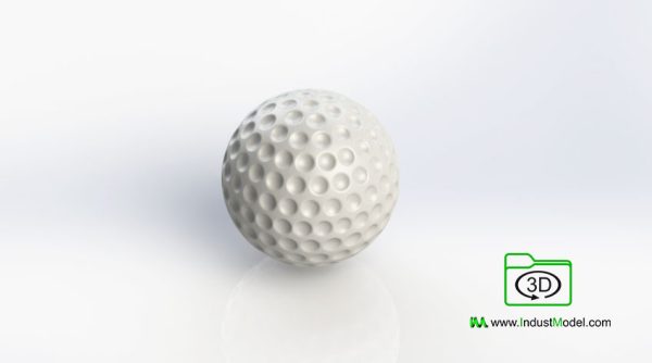 Golf Ball 3D Model