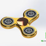 Fidget spinner 3D Model