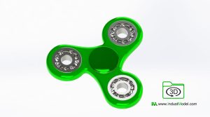 Fidget spinner 3D Model image 2