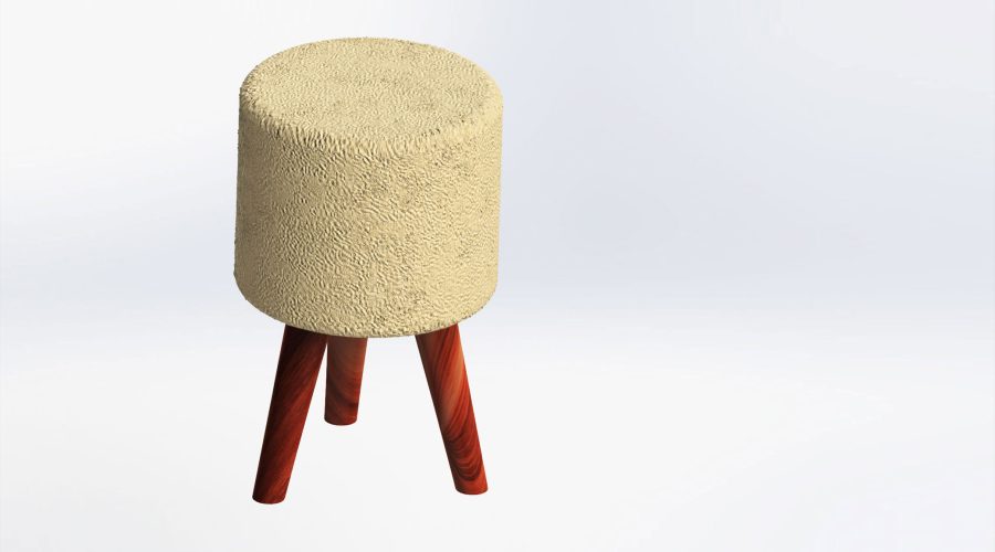 Puff Chair 3D Model Image Main A